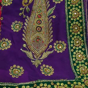 Havy Work partbwear Saree