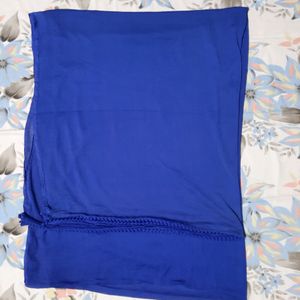 Royal Blue Color Shawl/Dupatta For Women and Girls