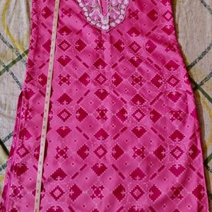 A New Pink Kurti For Sale