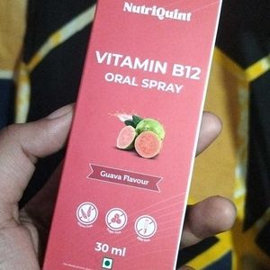 Vitamin B12 Oral Spray For Reduction Of  Fatigue