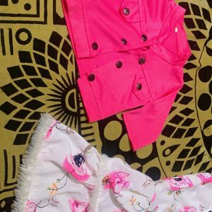 Baby Frock With Jacket