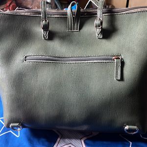 Olive Green Baggit Hand Bag