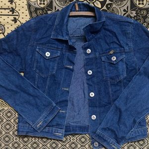 Neavy Blue Denim Jacket for Woman