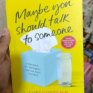 Maybe You Should Talk To Someone Book (BRAND NEW)