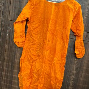 Orange Kurti