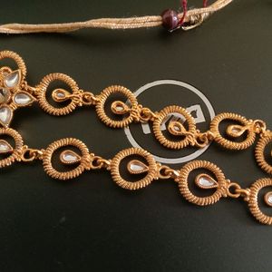 Gold Plated Long Necklace