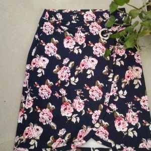 aesthetic Floral Skirt <3