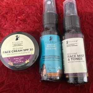 Summer Pamper Kit Toner And SPF 30 Face Cream