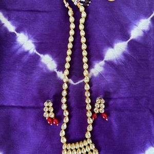 Long Kundan Har Set