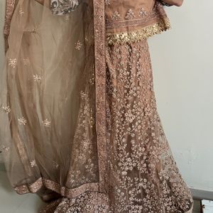 New Bridal Lehnga Choli With Dupatta And Stitched