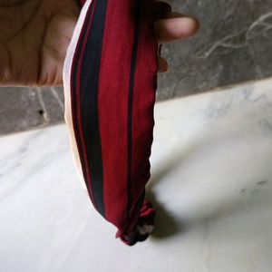 Soft Fabric Red Hairbend