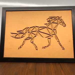 Wooden horse Frame