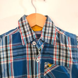 Blue Checks Shirts (Boy's)