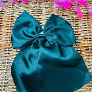 Satink Silk Bow Clip