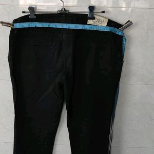 Black Cotton Pant