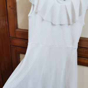 Pinterest Inspired White Midi Dress