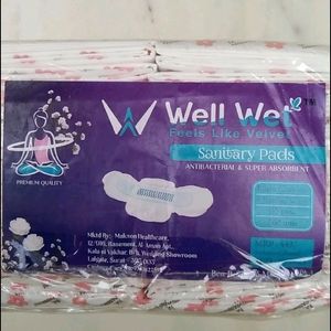 Wellwet Senetary Pad Jumbo 35