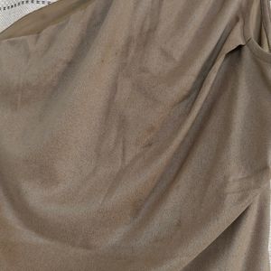 Brown One Shoulder Dress