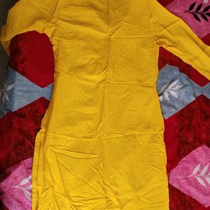 Yellow kurti