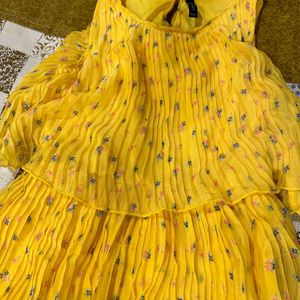 Beautiful Yellow Girls Dress