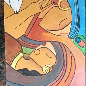 Radha And Krishna Painting