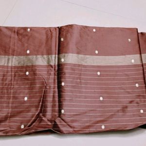 Beautiful Zari Border Saree.