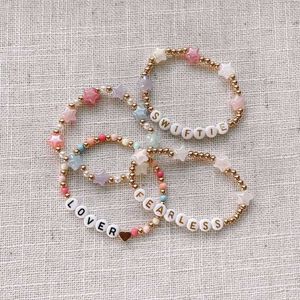 Customizable Word Bracelet