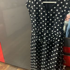 Very Pretty Faballey Polka Dot Dress