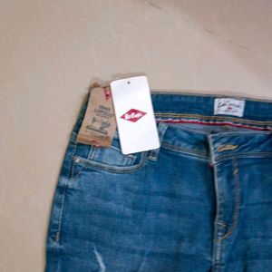 Lee Cooper Women Distressed Denim Size 28