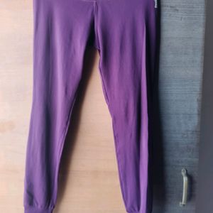 Purple Colour Track Pant With Freebie