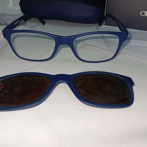 New Lenskart Air Switch Clip On Eye Glasses