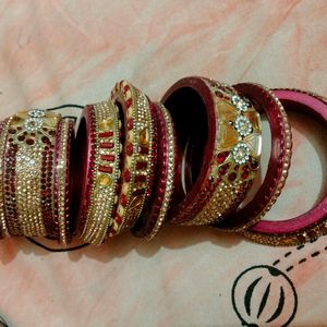 Lakh bangle set