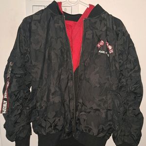 Red And Black Jacket