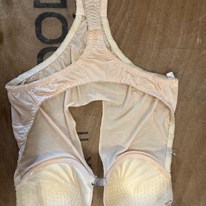 Women Transparent Strips Bodysuit Shapewear