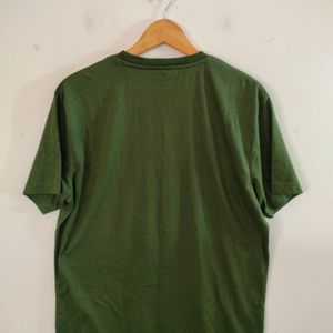 Olive Green Casual T Shirt (Men's)