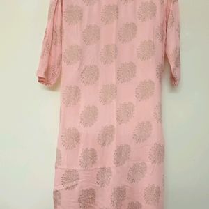 Pretty Peach Kurti