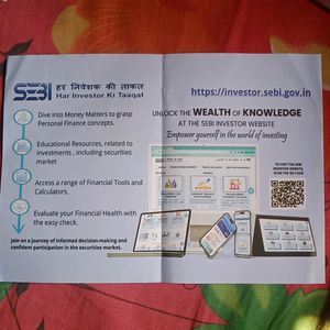 SEBI-INVESTOR FINANCIAL AWARENESS KIT