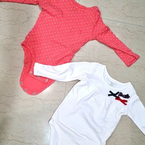 Set Of 2 Rompers - 12-18m