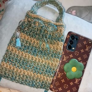 Handmade Crochet Small Pouch