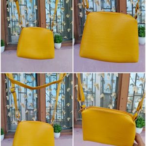 Yellow Shoulder Bag