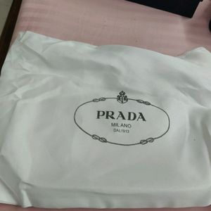 PRADA INSPIRED BLACK POCHETTE WITH  POUCH