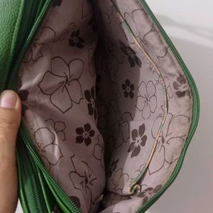 Green Hand Bag