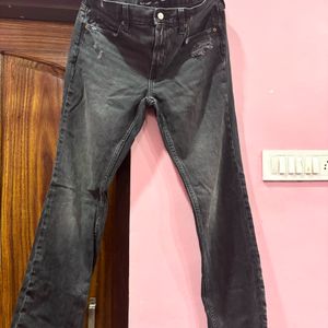 Charcoal Bootcut Jeans