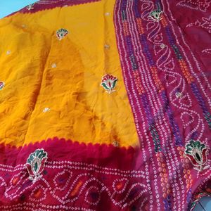 "Pila Saree With Unstitched Blouse