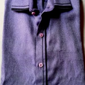 Man's Shirt Beautiful Purple Colour ..... No Use N