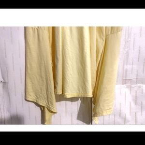 Yellow Open Shurg From Womens. Length/26