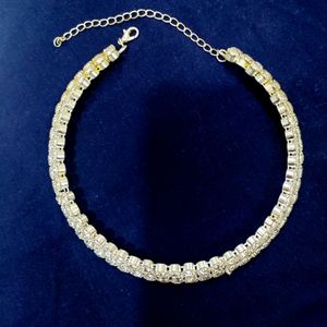 White Stone Necklace