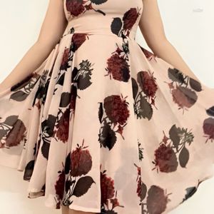 Aesthetic Floral Dress