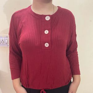 Only Red Summer Top