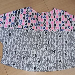 Max Crop Top With Alpha Numeric Print